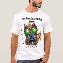 Too Cool for the Dog Park-Dog loverT-Shirt Design"