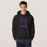 Too Cool For This Timeline – Retro Neon Robot T-Sh Hoodie<br><div class="desc">Level up your style with “Too Cool For This Timeline”, a playful retro-futuristic design featuring a neon-lit robot rocking shiny sunglasses. Inspired by synthwave and vaporwave aesthetics, this glowing pink and blue artwork captures the perfect mix of 80s nostalgia and cyberpunk fun. Ideal for hoodie and t-shirt lovers who want...</div>