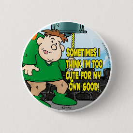 Too Cute Button