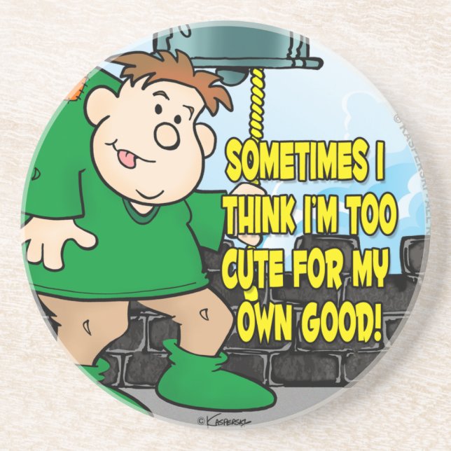 Too Cute Coaster (Front)