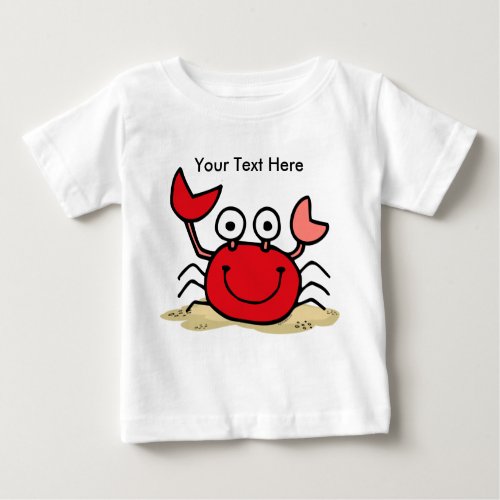 Too Cute Crab Custom T_shirt