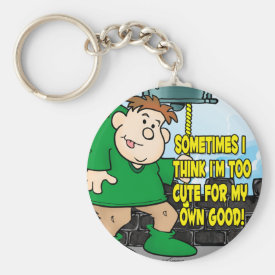 Too Cute Keychain