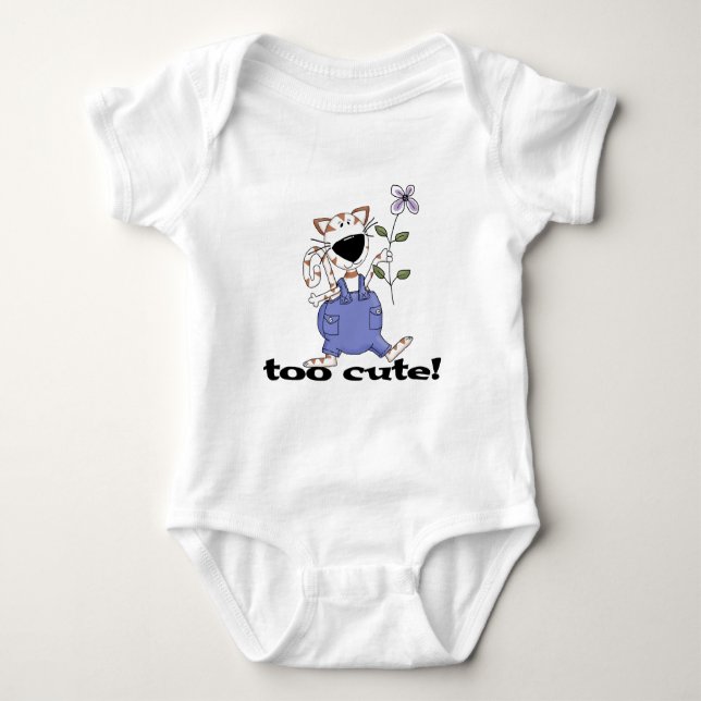 Too Cute Kitty Cat Tshirts and Gifts (Front)