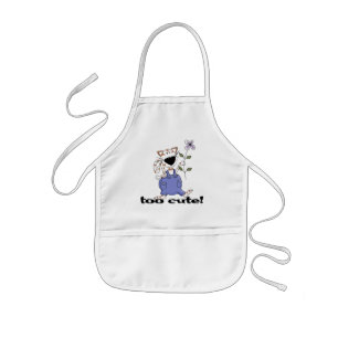 Too Cute Kitty Cat Tshirts and Gifts Kids' Apron