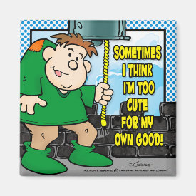 Too Cute Magnet