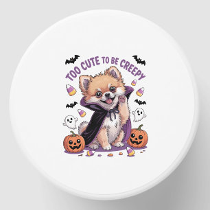Too Cute to be Creepy Halloween Tee PNG Mini Candle Favors