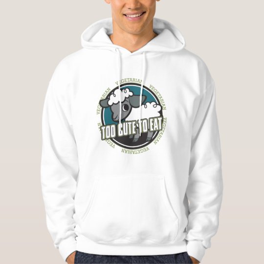 Too Cute to Eat Sheep Hoodie