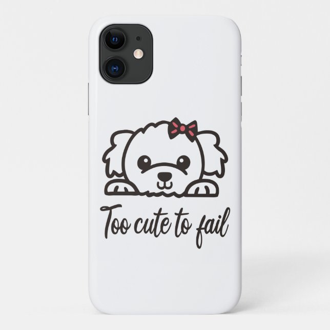 Too cute to fail(4) Case-Mate iPhone case (Back)