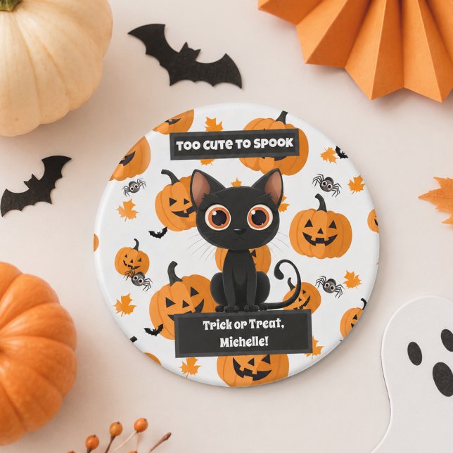 Too Cute to Spook – Custom Halloween Magnet (Creator Uploaded)