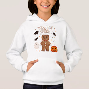 Too Cute to Spook Cute Halloween Gingerbread Hoodie