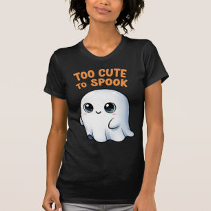 Too Cute to Spook Funny Ghost  T-Shirt