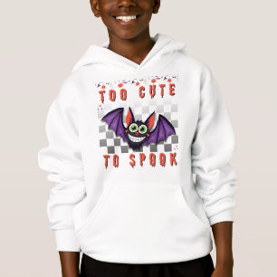 Too Cute to Spook Halloween Bat – Cute Spooky Bat Hoodie