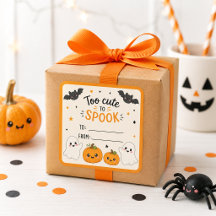 Too Cute to Spook Halloween Favor