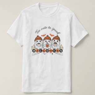 Too Cute to Spook Halloween T-Shirt - Cozy tee