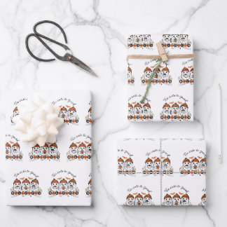 Too Cute to Spook Halloween Wrapping Paper