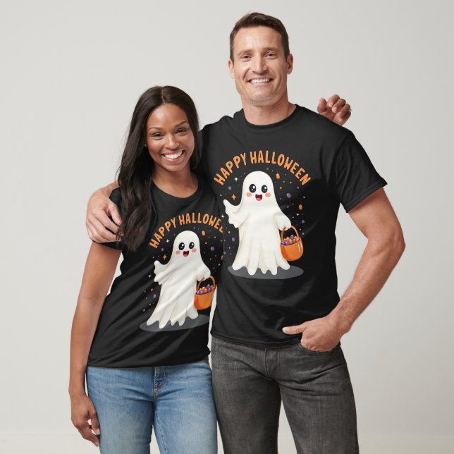 Too Cute to Spook, Just Here for the Treats T-Shirt (Unisex)