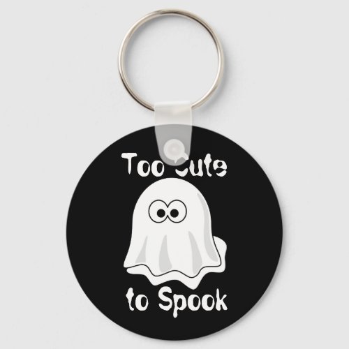 Too Cute to Spook Keychain