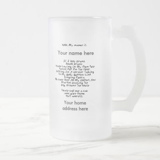 Too Drunk Mug