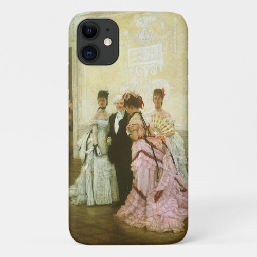 Too Early by James Tissot Vintage Victorian Art iPhone 11 Case