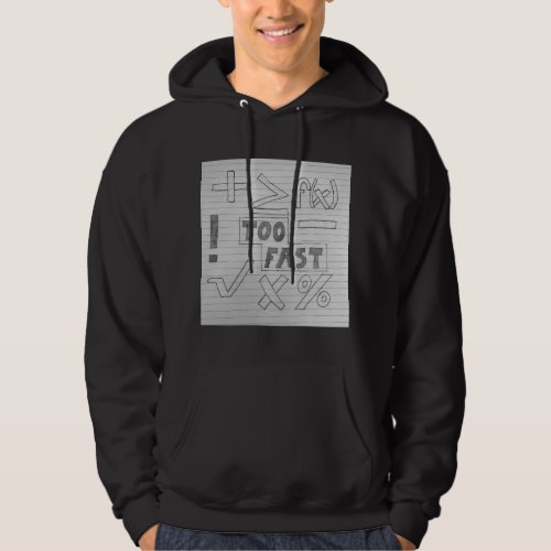 Too FAST Vintage Drag Racing Hoodie