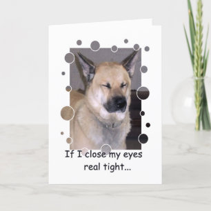 Too Funny, comial birthday greeting card