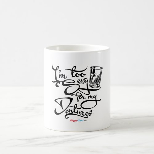 Too Funny Dentures Magic Mug