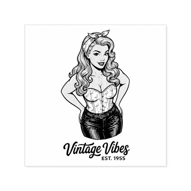 Too Glam to Give a Flock 🦩 Self-inking Stamp (Design)