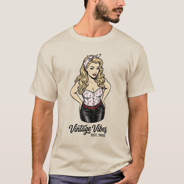 Too Glam to Give a Flock 🦩 T-Shirt (Front)