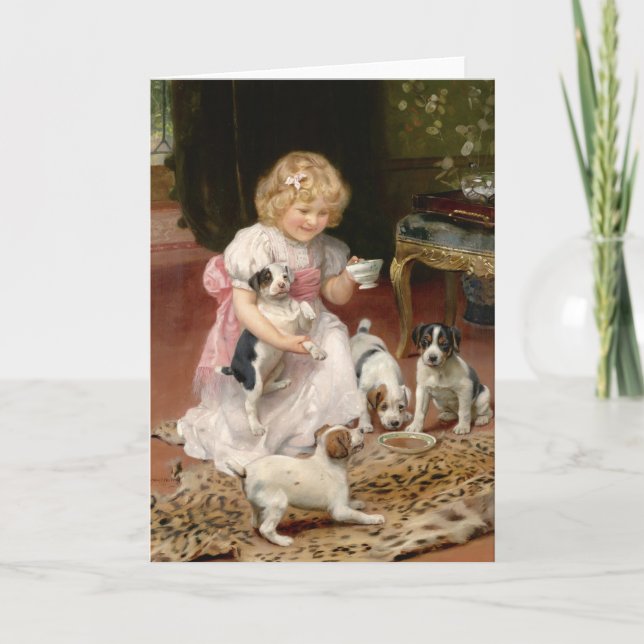 Too Hot | Arthur John Elsley Card (Front)