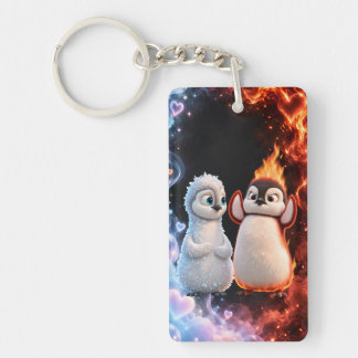 Too Hot to Handle but Still Cute Keychain
