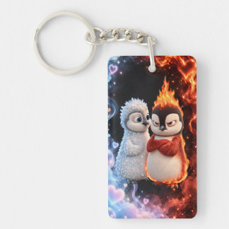 Too Hot to Handle but Still Cute Keychain