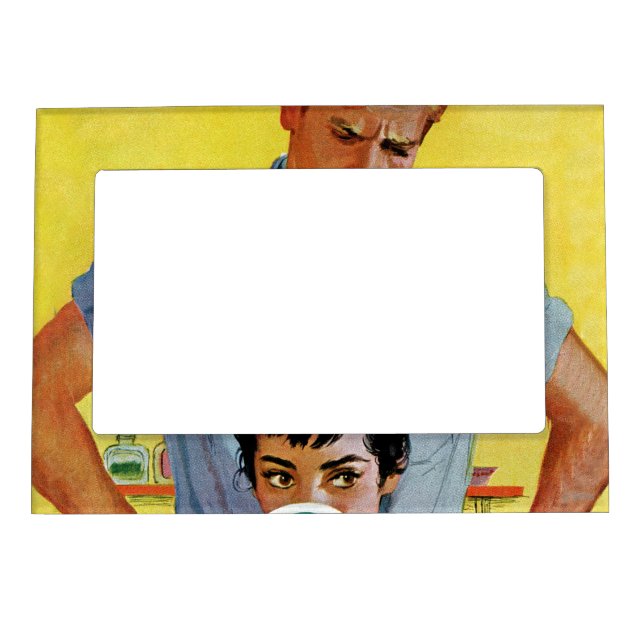 Too Late To Make Up Magnetic Photo Frame (Front)