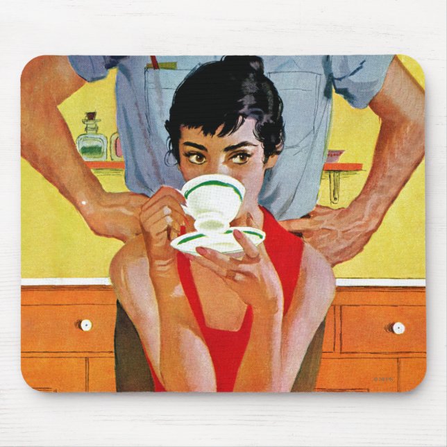 Too Late To Make Up Mouse Pad (Front)