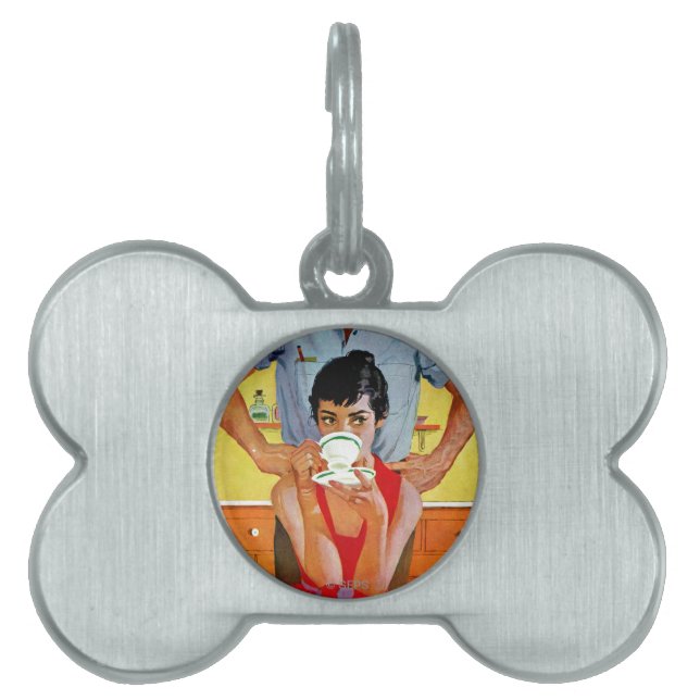 Too Late To Make Up Pet Tag (Front)