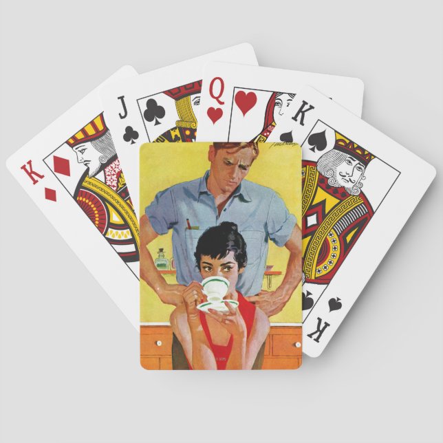 Too Late To Make Up Poker Cards (Back)