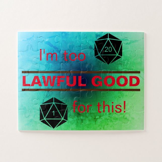 Too Lawful Good Puzzle (Horizontal)