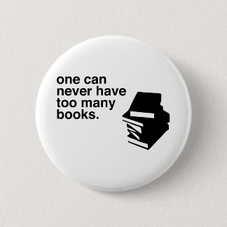 too many books button