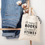 Too Many Books Editable Color Personalized Tote Bag<br><div class="desc">This lovely design can be customized to your favorite color combinations. Makes a great gift! Find stylish stationery and gifts at our shop: www.berryberrysweet.com.</div>
