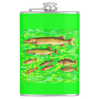 too many fish in the sea flask