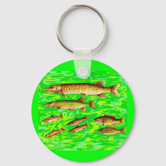 too many fish in the sea keychain