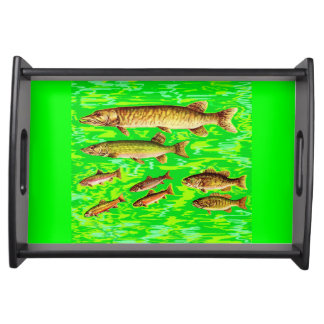 too many fish in the sea serving tray