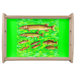 too many fish in the sea serving tray