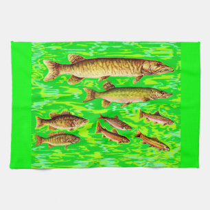 too many fish in the sea towel