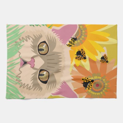 Too Many Ladybugs - Pastel Hand Towel