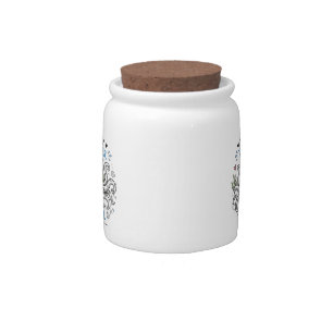 Too Many Tentacles Ocean Lover Candy Favor Jar