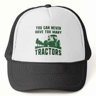 Too Many Tractors Trucker Hat