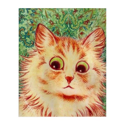 Too much catnip Acrylic Wall Art