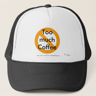 Too much coffee hat designed by B. Keyler