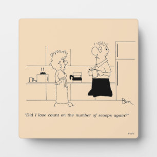 Too Much Coffee Plaque