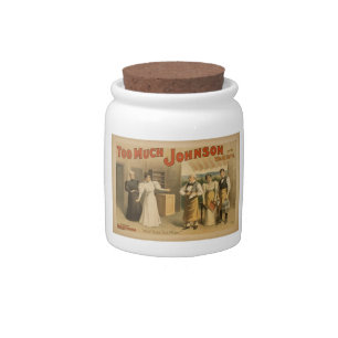 Too Much Johnson Candy Jar